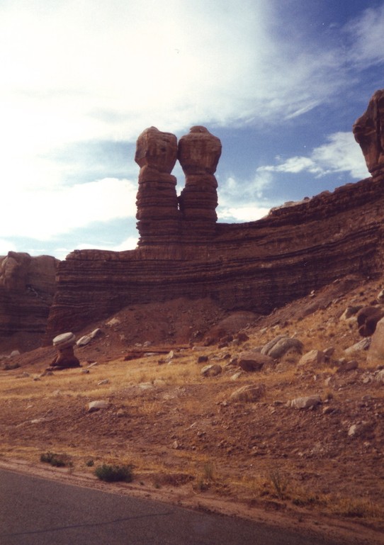 United States - Navajo Nation Reservation - The Navajo Twin Rocks