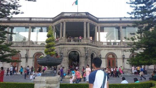 Mexico - Mexico City - Chapultepec Castle-film location of Romeo and Juliet-Leonardo dicapprio