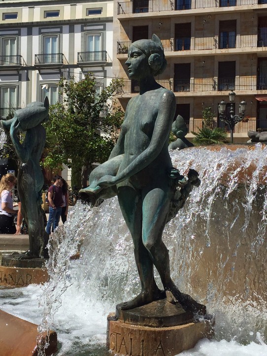 Spanien - València - Brunnenfiguren