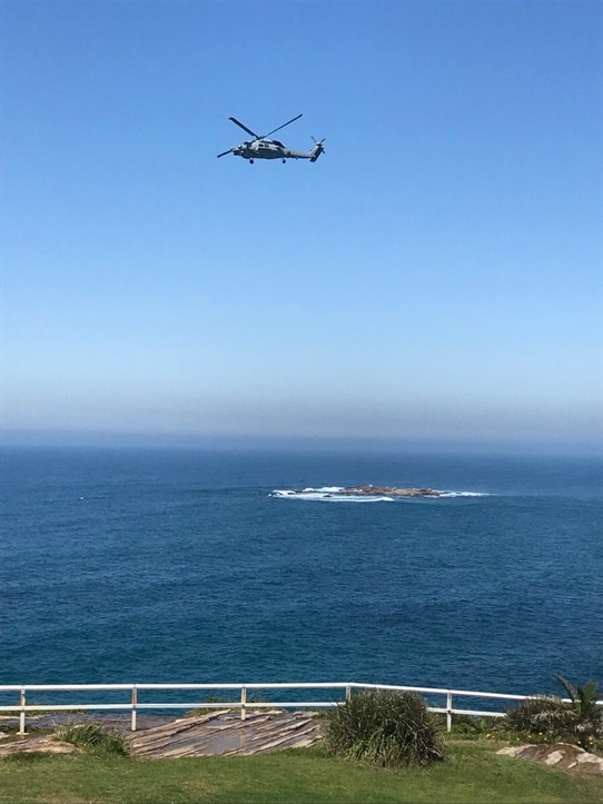 Australien - Coogee - saved by helis