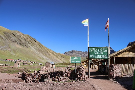 Peru - Hatun Rit'iyuq - Fahrt am Canyon entlang...