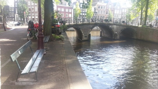 The Netherlands - Amsterdam - Fault in Our Stars- Bench Scene