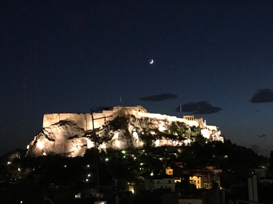 Greece - Athens - View from our hotel bar
