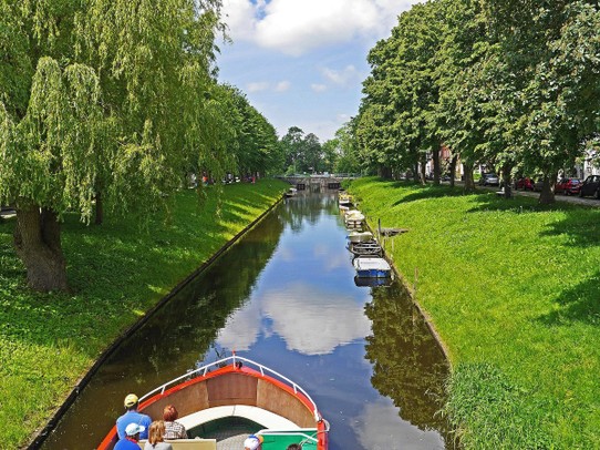 Germany - Wilhelmshaven - Kanal in Friedrichstadt