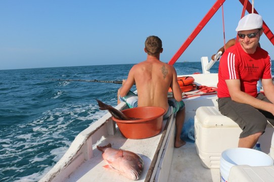 Belize - Rendezvous Island - Segeln und Fischen! 