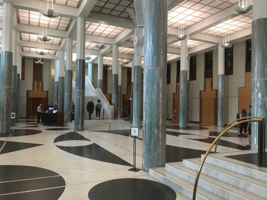Australien - Canberra - Foyer des Parlaments