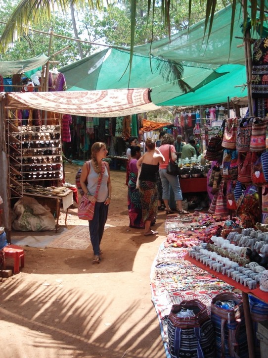 Indien - Anjuna - shopping...