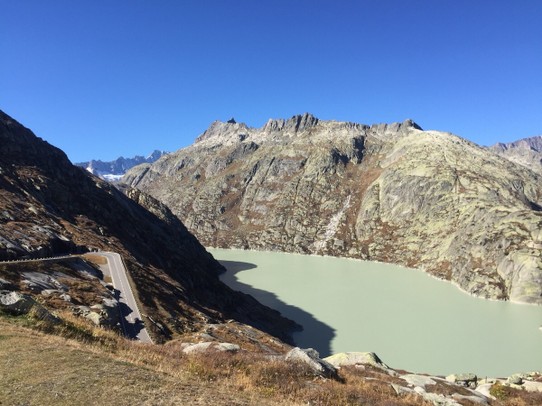 Schweiz - Grindelwald - Die Gegend der Rückseite des Passes. Die beeindruckend und zugleich unwirklich wirkt