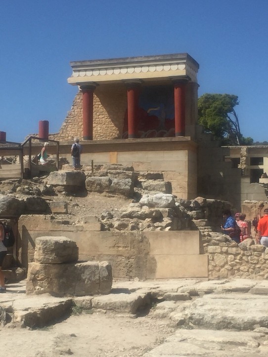 Griechenland - Chania - Palast von Knossos Kreta