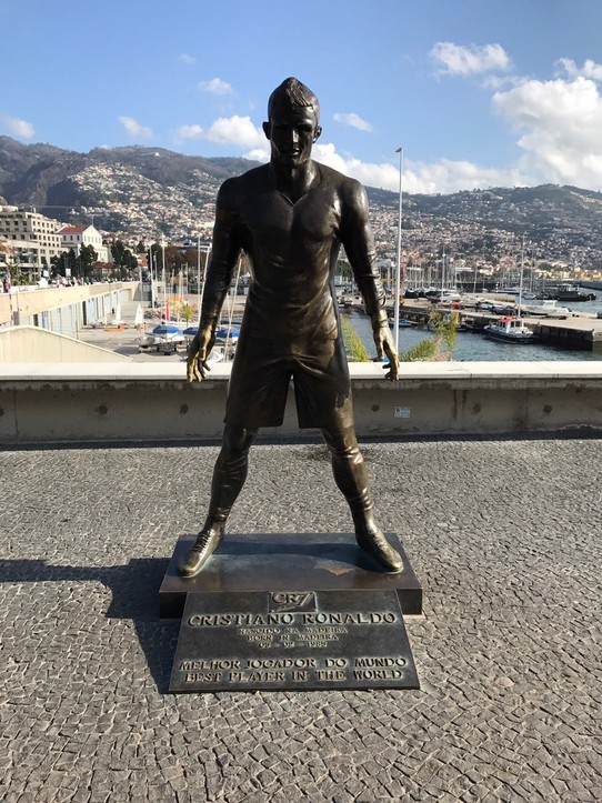 Portugal - Funchal - Christiano Ronaldo, bekanntester Sohn Madeiras 