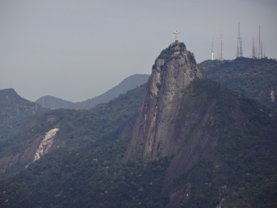 Brasilien - Rio de Janeiro - Christo ist noch im Morgennebel