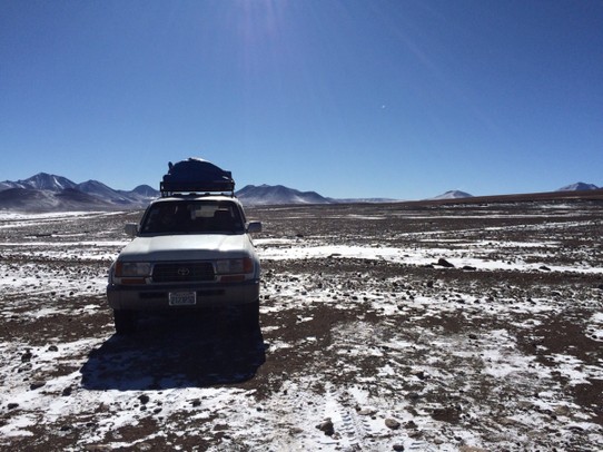 Bolivien - Salar de Uyuni - Beeindruckend was ein Toyota Land Cruiser kann! 