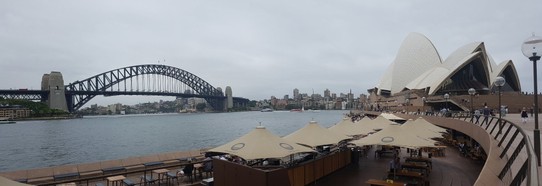 Australia - Sydney - Harbour Bridge und Opera House.