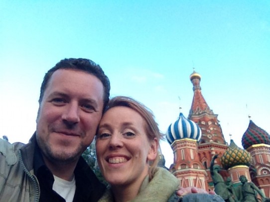 Russia - Moscow - Daar zijn we dan, op het Rode Plein!