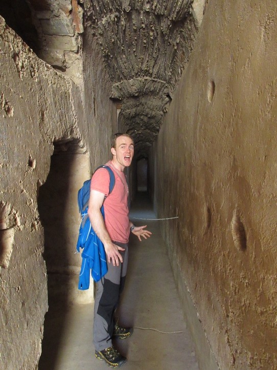 Morocco - Marrakech - Exploring Baddi Palaces underground dungeons 