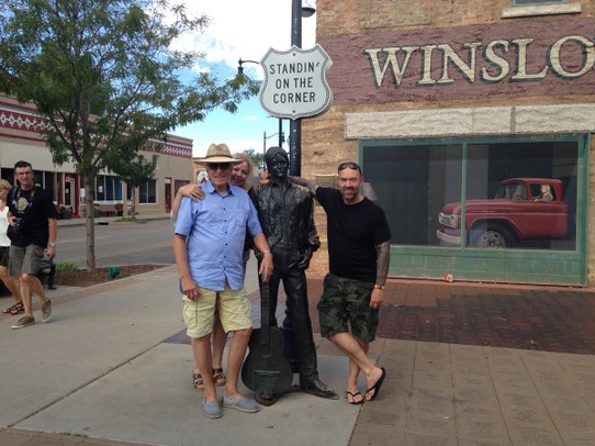 United States - Winslow - Standing on a corner