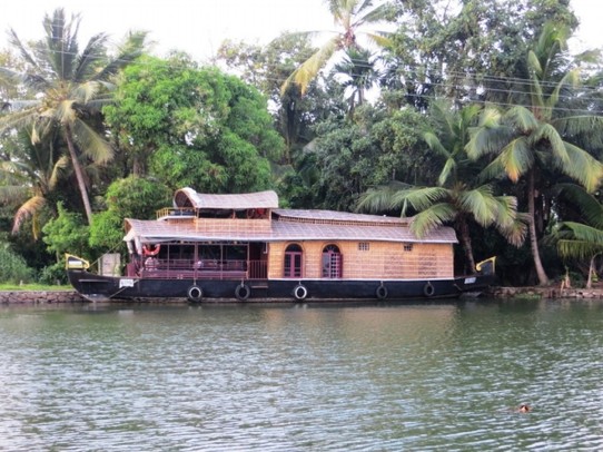 Indien - Alappuzha - "Unser" Hausboot
