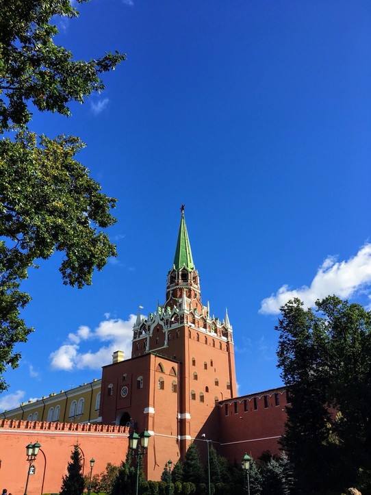 Russia - Moscow - Obzidje Kremlina