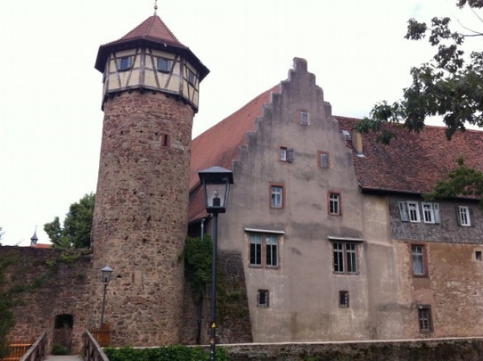 Deutschland - Michelstadt - Teile der alten Stadtmauer
