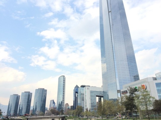 Chile - Santiago - Der höchste Turm Südamerikas