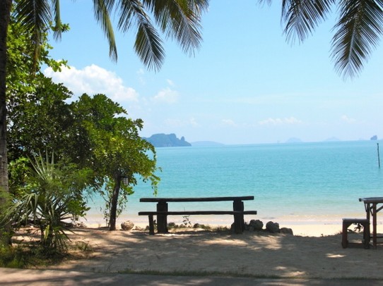 Thailand - Amphoe Ko Yao - Aussicht auf unseren Strand