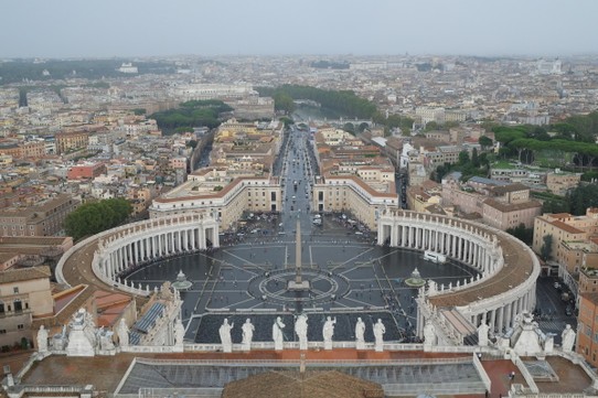 Vatikanstadt - Città del Vaticano - Der Petersplatz