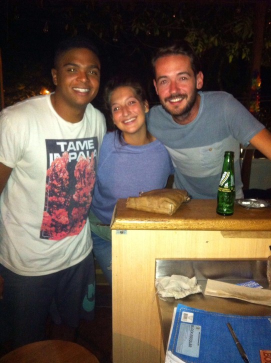 Colombia - Medellín - Henry onze barman in het hostel 