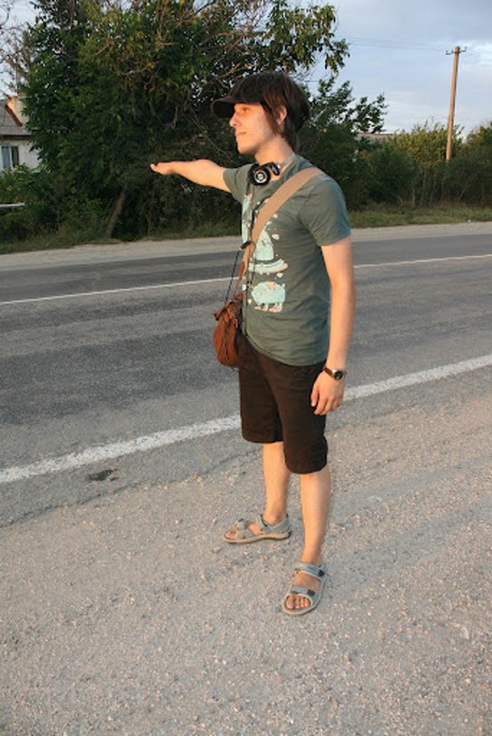 Ukraine - Feodosiya - hitchhiking...
