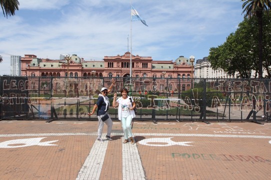 Argentinien - Buenos Aires - Der Präsitentenpalast 