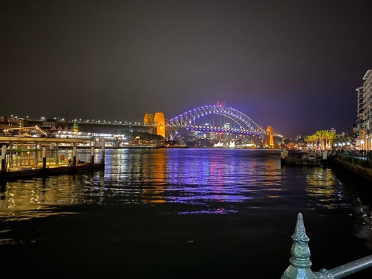 Australien - Sydney - Harbor Bridge bei Night