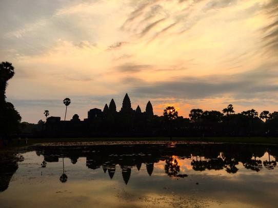 Kambodscha -  - Sunrise 🧡