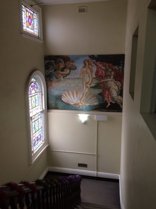 Australia - Fitzroy - Renaissance art at The Nunnery. 