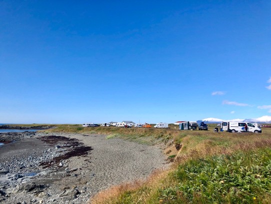 Island - Snæfellsbær - Einfach ein hammerschöner Campingplatz... den muss ich irgendwann noch einmal besuchen...😍