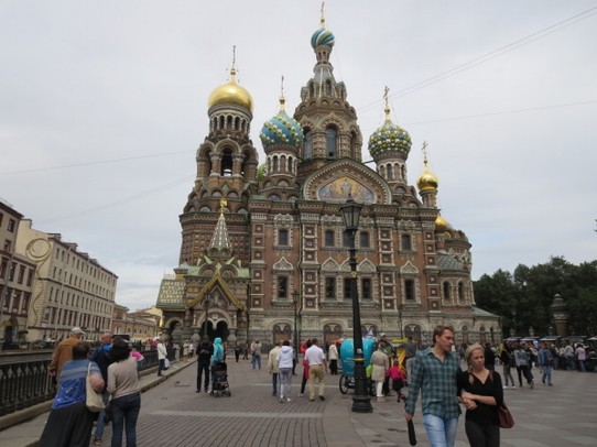 Russland - Sankt Petersburg,  - Christi -Auferstehungs-Kathedrale