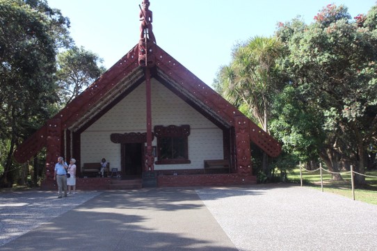 Neuseeland - Waitangi - Die Gründerkirche wo der Kommenwoldsvertrag geschlossen wurde