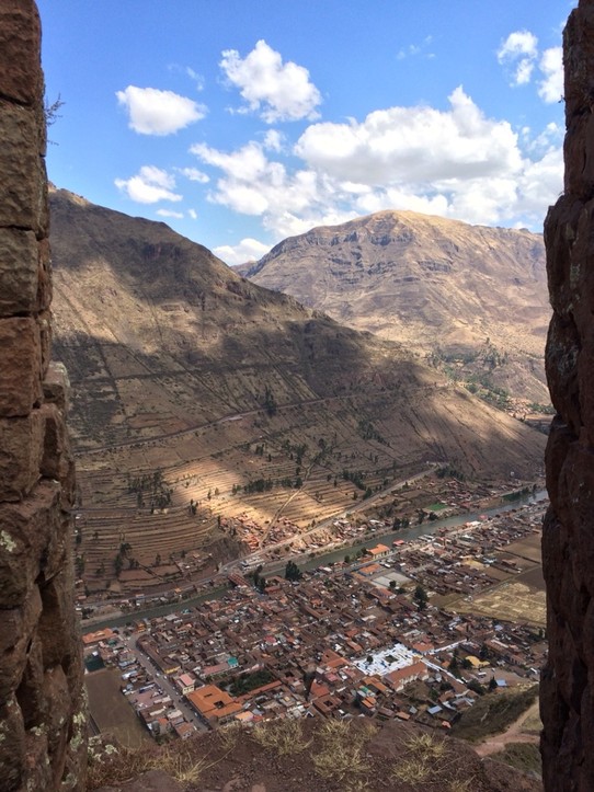 Peru -  - Blick auf Pisaq