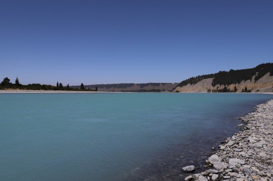 Neuseeland - Lake Tekapo - Rakaia River
