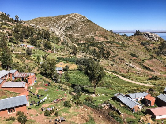 unbekannt - Titicaca-See - tolle Landschaft