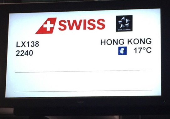 Schweiz - Zürich-Flughafen - Irgendwann hat auch das lange Warten ein Ende 