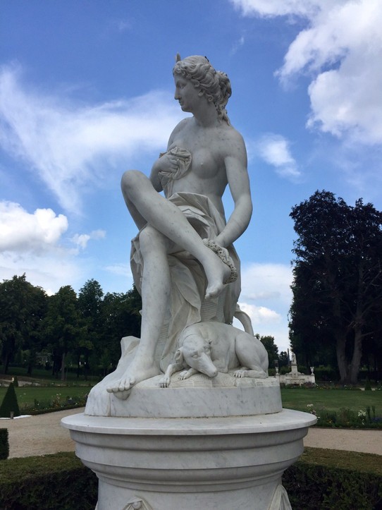 Deutschland - Potsdam - Sanssouci Figuren im Park