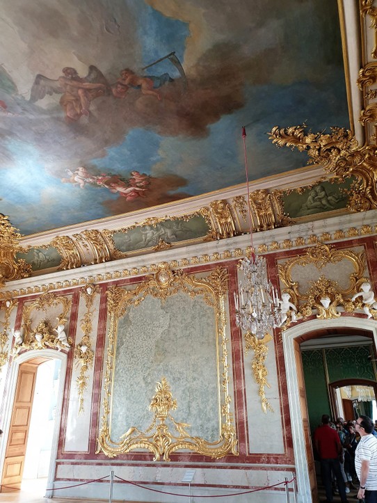 Latvia - Riga - Inside, an understated room in Rundāle Palace