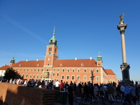 Poland - Warsaw - Palace and main square