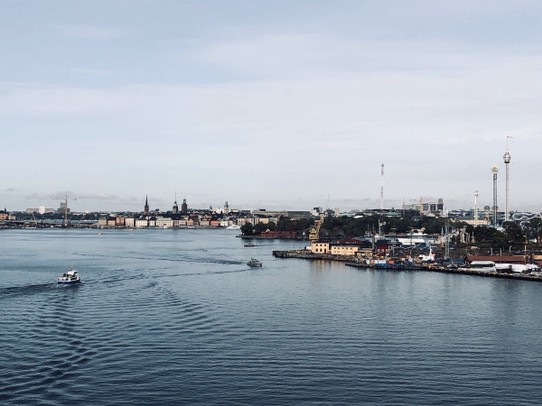 Polen - Gdingen - Der Hafen von Stockholm 