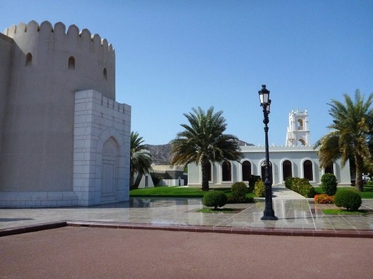 Oman - Maskat - Al-Alam Sultan Palast 