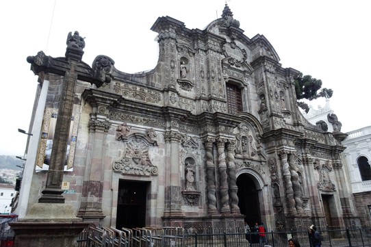 Ecuador - Quito - The "golden" church