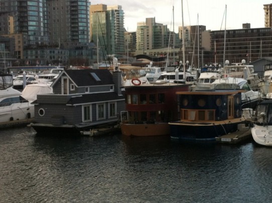 Kanada - Vancouver - Hausboot wie es sein soll
