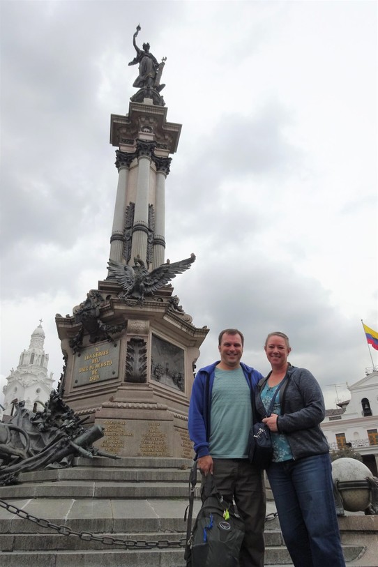 Ecuador - Quito - The central square