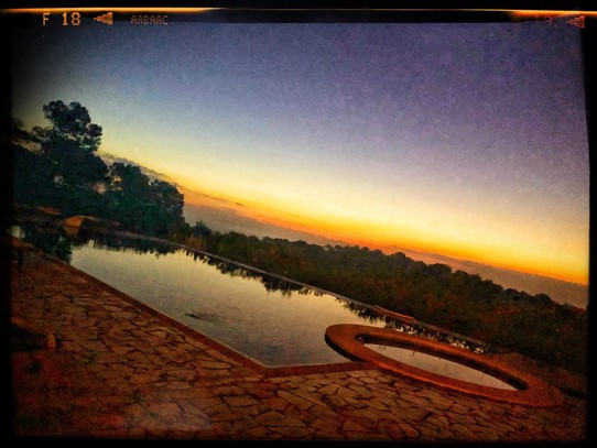 Spanien - Manacor - Sonnenaufgang am Pool