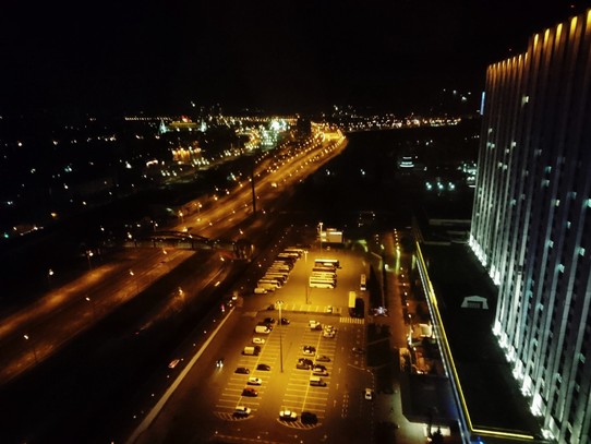 Russland - Moskau - Blick aus dem 25. Stock