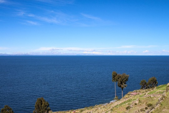 unbekannt - Titicaca-See - Ausblick nach Bolivien